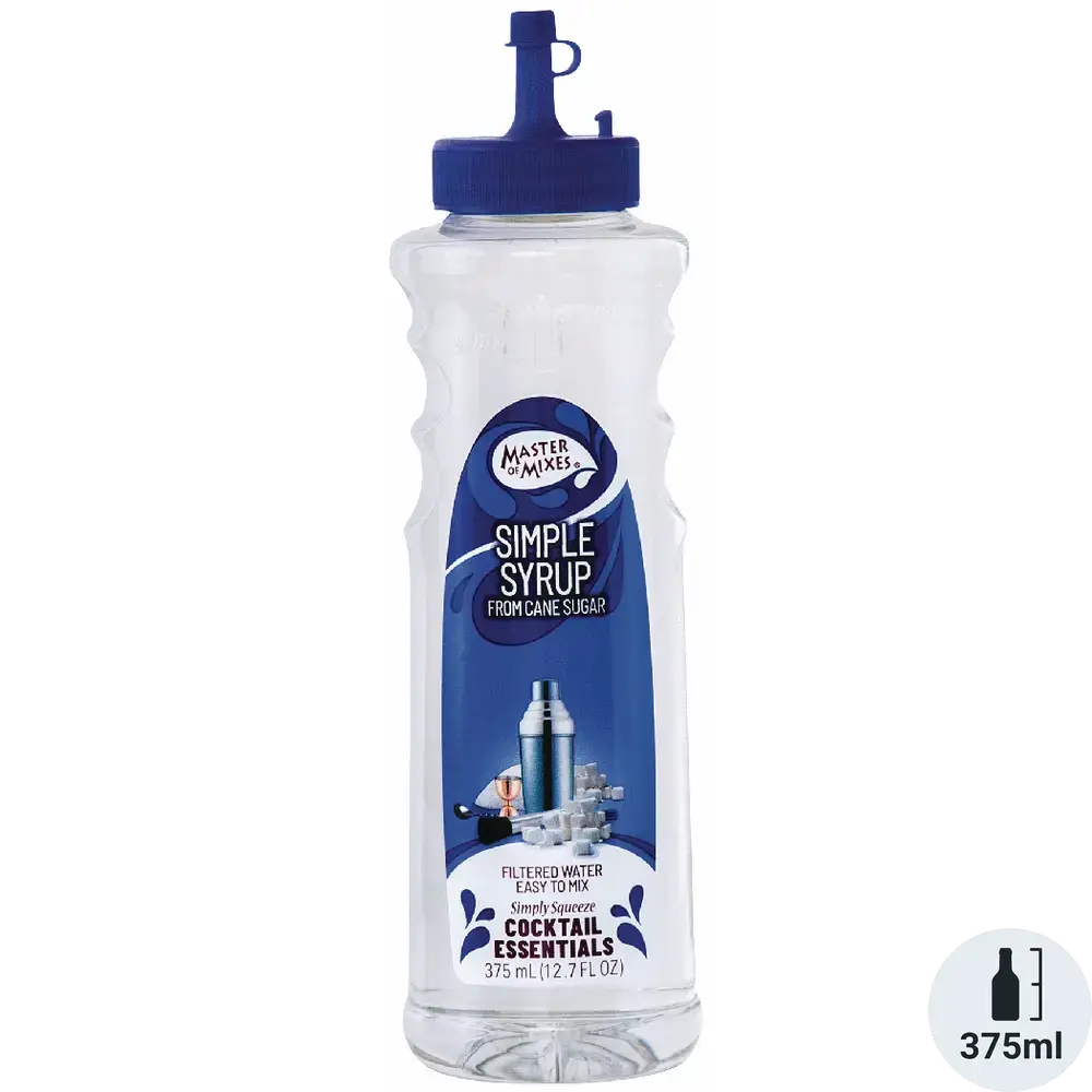 MASTER OF MIXES SIMPLE SYRUP 375ML