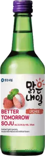 BETTER TOMORROW LYCHEE SOJU 375 ML