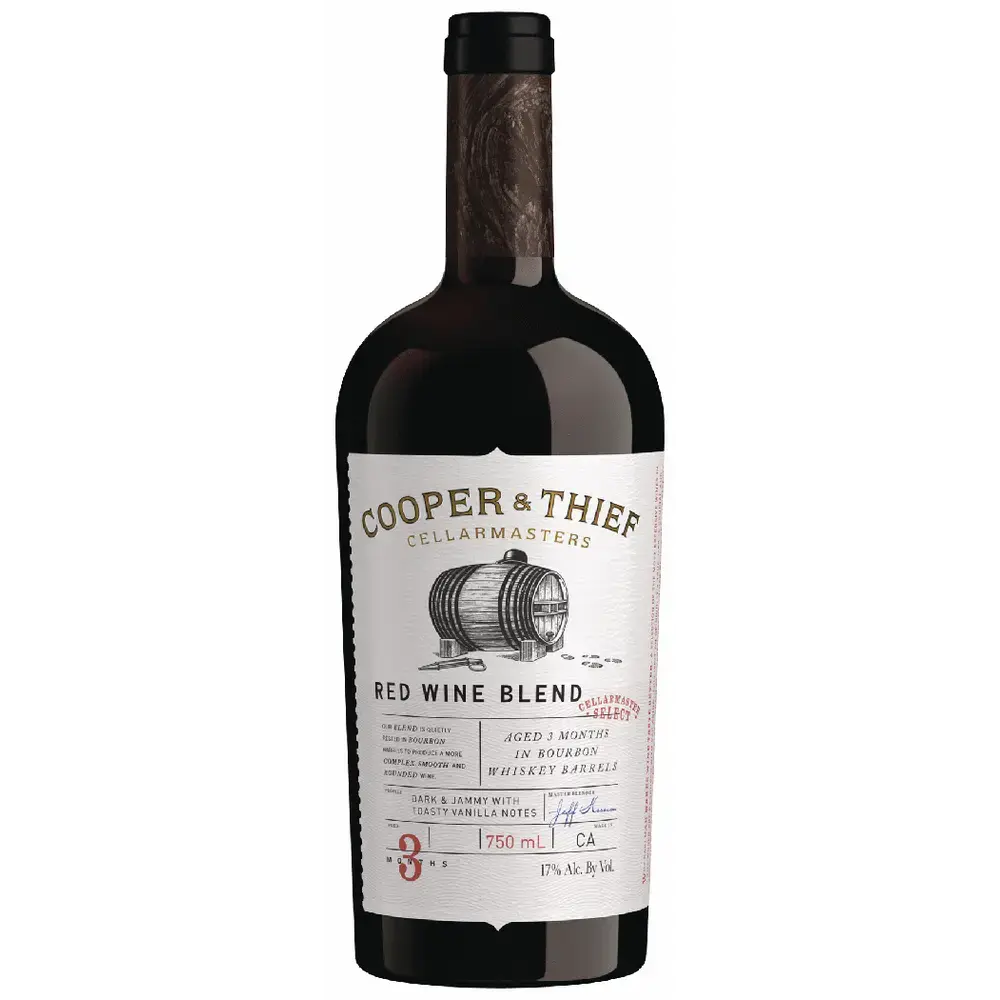 COOPER & THIEF RED BLEND BOURBON BARREL AGED 750ML 