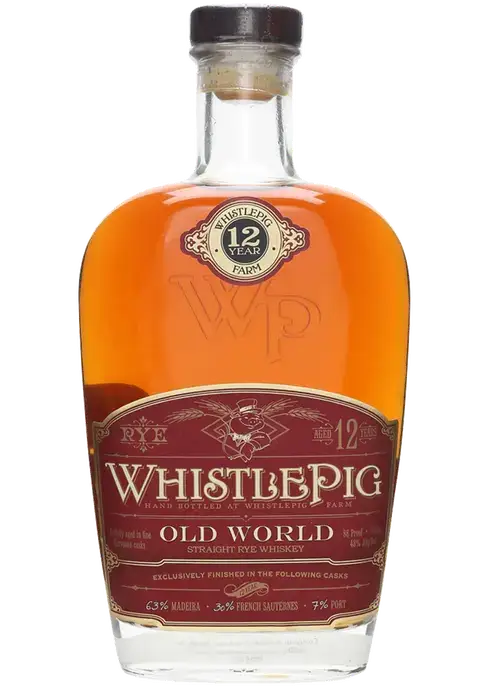 WHISTLEPIG OLD WORLD RYE 12 YEAR 750ML