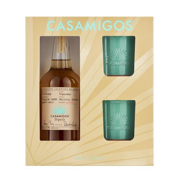 CASAMIGOS REPOSADO GIFT SET W/2 CERAMIC MUGS 750ML