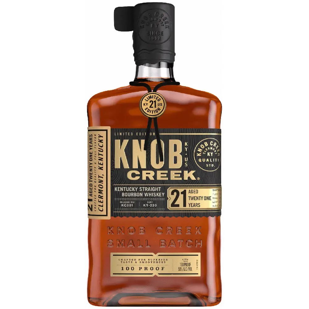 KNOB CREEK BOURBON 21 YEAR LIMITED EDITION 750ML