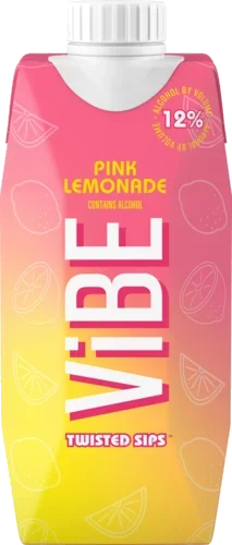 VIBE TWISTED SIPS PINK LEMONADE 500ML