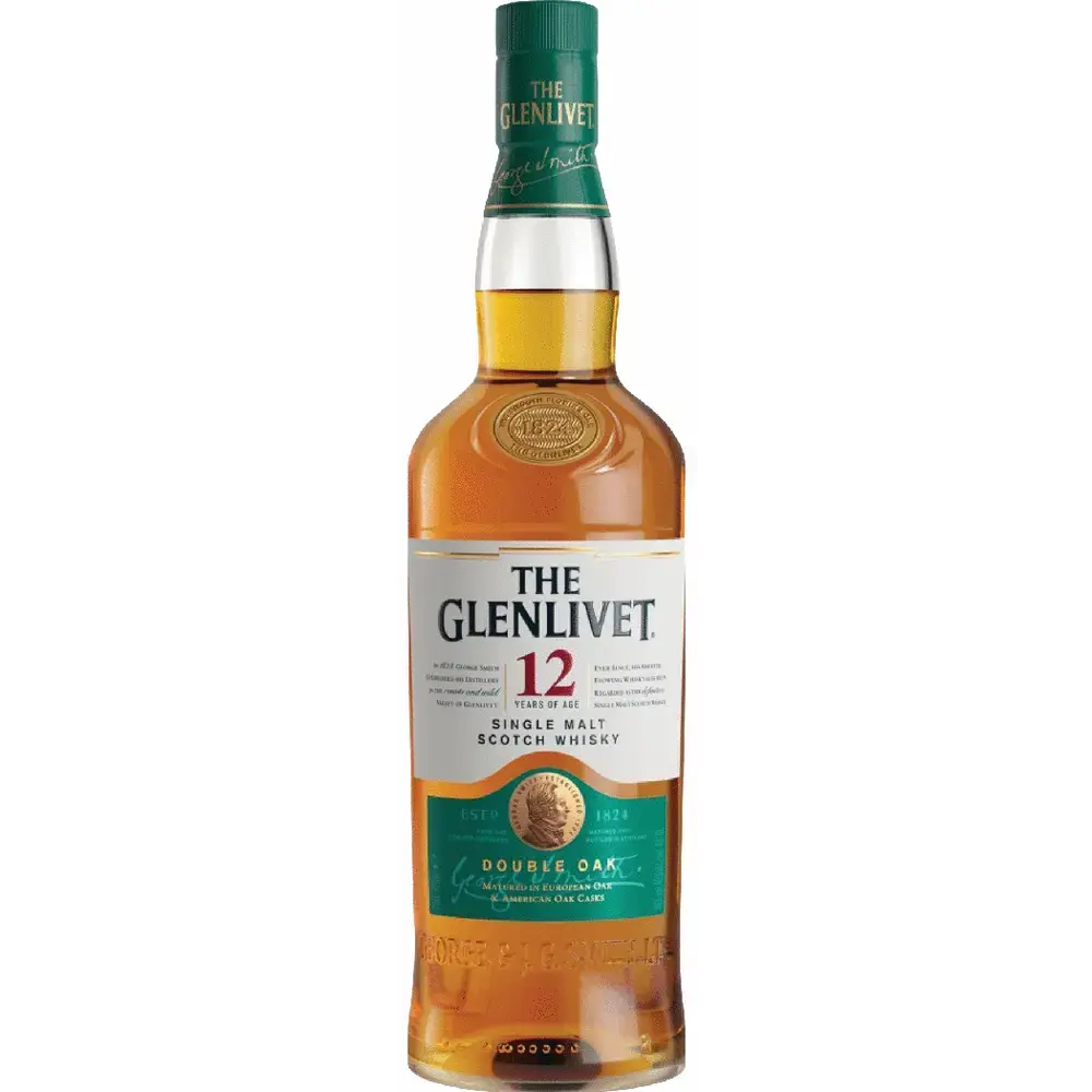 GLENLIVET SCOTCH 12 YR 750 ML
