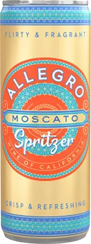 ALLEGRO MOSCATO SPRITZER CANS 250 ML