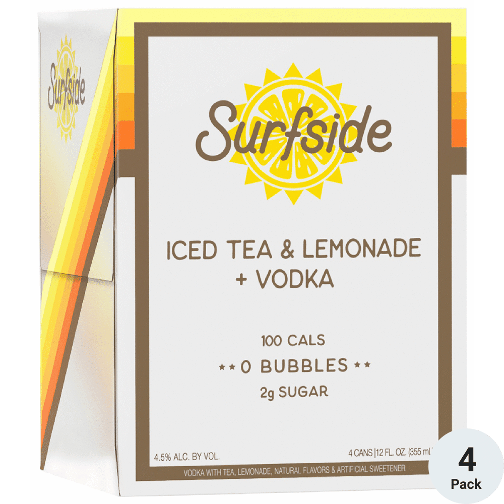 SURFSIDE ICED TEA & LEMONADE VODKA 355ML