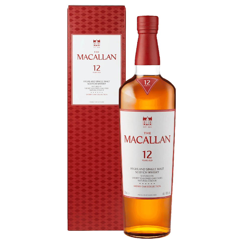 MACALLAN 12 YEAR SHERRY OAK CASK 750ML